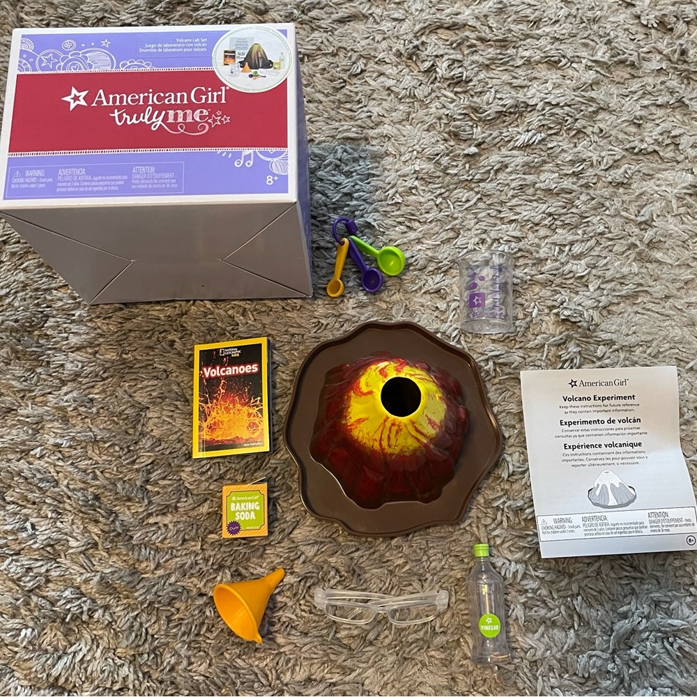 American Girl Truly Me Volcano Lab Set
